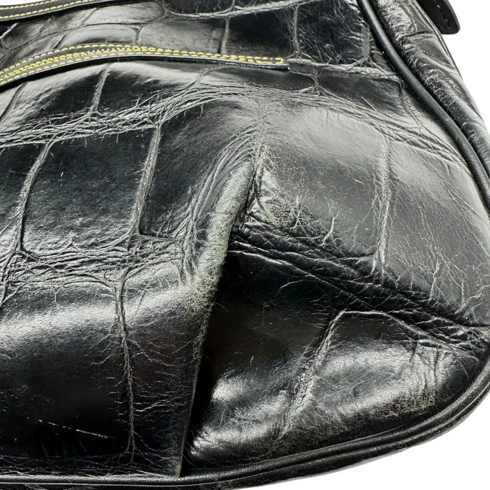 Dooney & Bourke Reptile Print Shoulder Bag - Picture 8 of 16